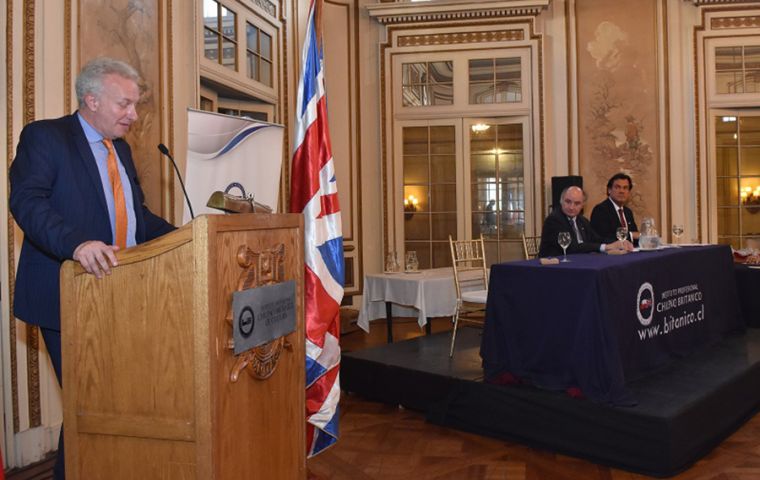 David Gardner, Director of the Department for International Trade at the British Embassy Santiago. 