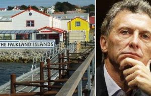 President Macri has promised a “new kind of relationship” with the UK following a decade of tensions over the Falklands Islands