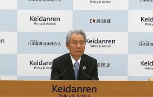 Japan's top business lobby Keidanren, and Brazil's National Confederation of Industry are planning to report in July on the potential of an economic partnership