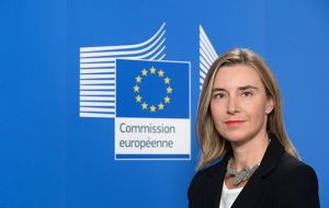 EU foreign policy chief Federica Mogherini said Pompeo had not demonstrated how abandoning the deal made the region safer from nuclear proliferation.
