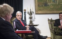 The Foreign Secretary held meetings with Chilean president Sebastián Piñera and his counterpart Roberto Ampuero 