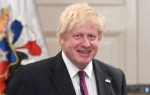 “There is an old, rich and historic friendship between our two outward-looking, free trade economies… We see great opportunities,” Johnson told Chilean hosts