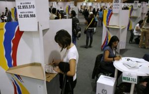 Over 19 million Colombians turned out to the ballot box, the highest turnout in 20 years. It was also the most peaceful and incident free election in half a century. 