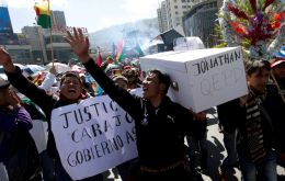The protests come at a difficult time for President Evo Morales, who has been president for 13 years, and his popularity has fallen amid corruption scandals