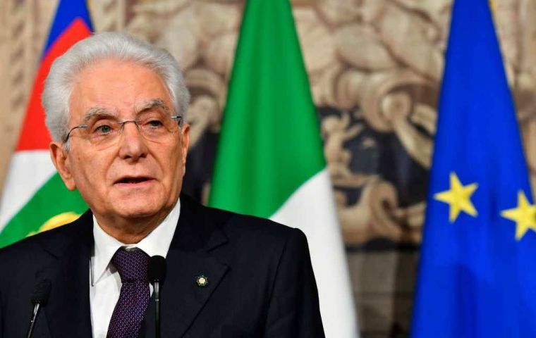 Italy plunged into crisis when President Sergio Mattarella vetoed the nomination of a fierce euro skeptic as economy minister