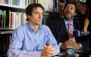 Ercolini’s ruling pointed to one suspect in the death: Diego Lagomarsino, an IT employee in Nisman’s office, who he said was a possible accessory to murder