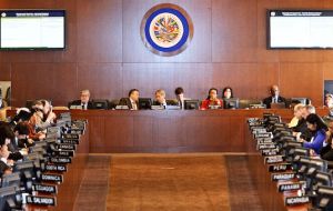 The US wants OAS to suspend Venezuela from the group and increase economic sanctions on Maduro’s government. The OAS is meeting in Washington this week.