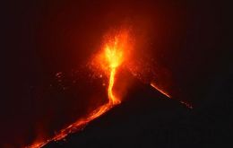 The peak had its most devastating eruption in more than four decades on Sunday, showering ash on a wide area and sending lava flows through nearby towns.