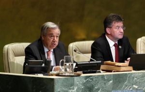 Antonio Guterres said Espinosa is an experienced diplomat and politician who understands “the need to cooperate when addressing current global challenges.”