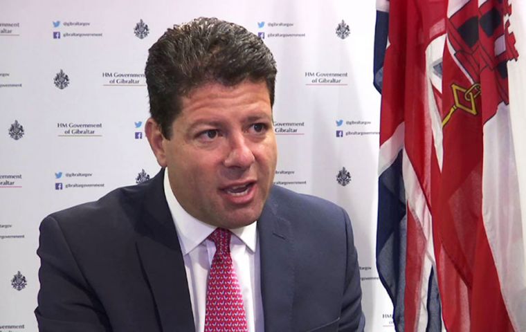 Chief Minister Fabian Picardo described the meeting as “very helpful” with “very positive progress for Gibraltar as a result”. 