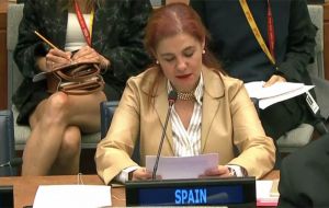 Mrs. Pedrós stated Spain's desire for a return to bilateral negotiations with the UK in line with UN resolutions and willingness to engage in dialogue.