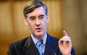 Leading Brexiteer Jacob Rees-Mogg said Mrs. May would now attend a summit of EU leaders next week “with full strength”