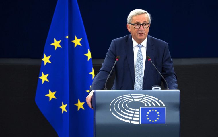European Commission President Jean-Claude Juncker said duties imposed by the US on the EU go against “all logic and history”.