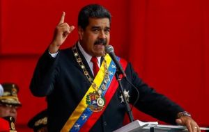 Venezuelan President Nicolas Maduro slammed Pence in response, accusing him of currying favor with conservative Latino voters in Florida. 