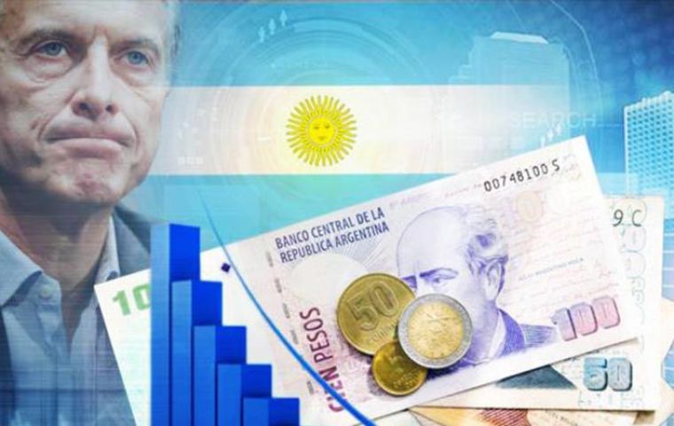 President Mauricio Macri is trying to boost confidence after obtaining a record US$ 50 billion credit line from the IMF in the wake of the currency rout.