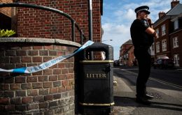 The pair was hospitalized after being found unwell in Amesbury, close to Salisbury where ex-double agent Sergei Skripal and his daughter Yulia were attacked