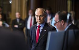 Federal officials are looking into some questions surrounding Pruitt, including first-class airline travel and ordering a US$ 43,000 soundproof booth for his office