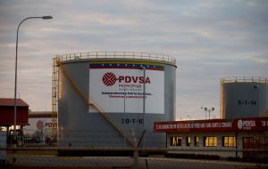 PDVSA has 25 of the 40 to 50 oil rigs in operation that should be working to achieve acceptable production levels.