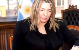 Rosana Bertone, governor of Tierra del Fuego