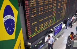 In Brazil, the region's largest economy, the market continued to fret over a wide-open presidential election scheduled for October