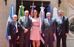 Mercosur ministers held two days of talks with EU Trade Commissioner Cecilia Malmstrom