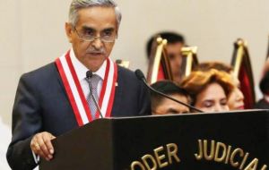 In a short letter shared on Twitter, judicial chief Duberli Rodriguez announced he was tendering his resignation “due to the institutional crisis.”