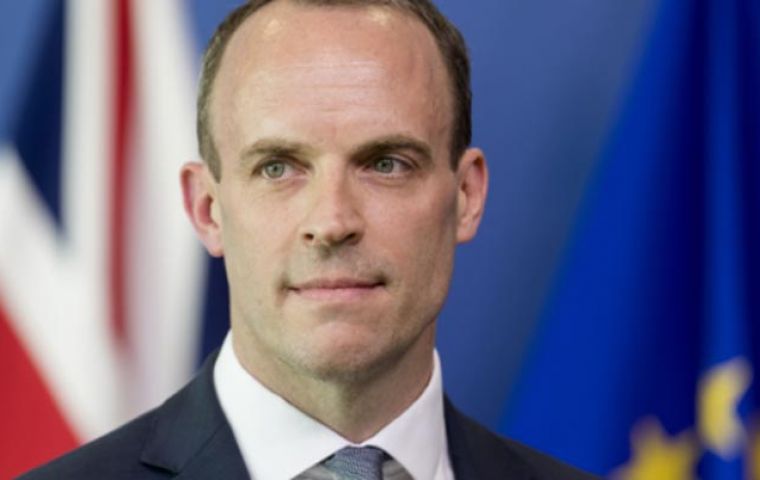 Brexit Secretary Dominic Raab has said. Raab is expected on Thursday in Brussels for further talks and pledged to strain “every sinew” to get ”the best deal