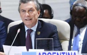 BRICS countries “have a positive outlook of our future,” said Macri, who attended the Johannesburg summit as the current president of the G20