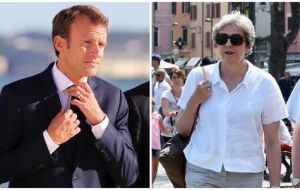 PM May has been invited to Macron's holiday retreat in France. It comes as the UK government steps up its engagement with counterparts in the EU over Brexit