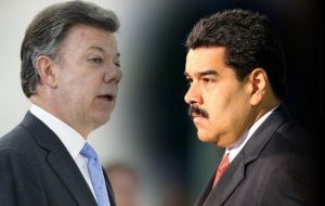 Relations between the two leaders have been tense, with Maduro describing Colombia as a US “lackey” and Santos predicting imminent “regime change”