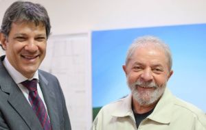 Hoffmann said that Haddad “will travel nationwide carrying Lula's voice,” making him a surrogate for a once wildly popular leader