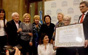 Commission of Relatives of the Fallen in Malvinas and South Atlantic Islands  with Claudio Avruj