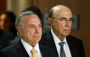 Temer’s centrist Brazilian Democratic Movement nominated ex Finance Minister Henrique Meirelles, who is trying to distance himself from the unpopular president