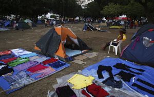 Tens of thousands of Venezuelans have poured over the border into Roraima state over the last few years, fleeing economic and political turmoil in their country