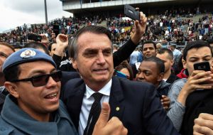 Far-right candidate Jair Bolsonaro was in second place with 19%, while environmentalist Marina Silva took 8%. 