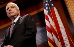 Republican Arizona Senator John McCain was diagnosed with an aggressive brain tumor in July last year and had been undergoing treatment
