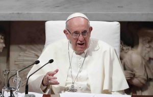 He said Pope Benedict XVI eventually sanctioned McCarrick in 2009 or 2010 to a lifetime of penance and prayer, but that Francis subsequently rehabilitated him