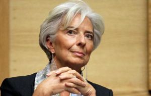 IMF Managing Director Christine Lagarde responded by saying that the multi-lateral lender’s staff would “reexamine the phasing of the financial program” 