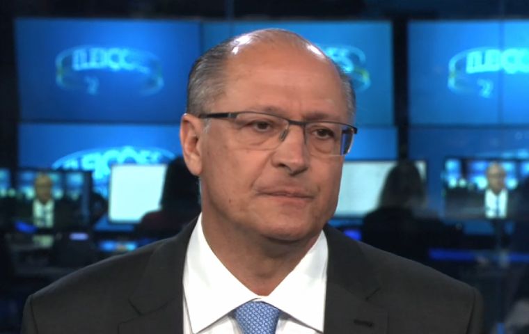 Prosecutors accused market-friendly presidential candidate Geraldo Alckmin of accepting improper donations from scandal plagued company Odebrecht