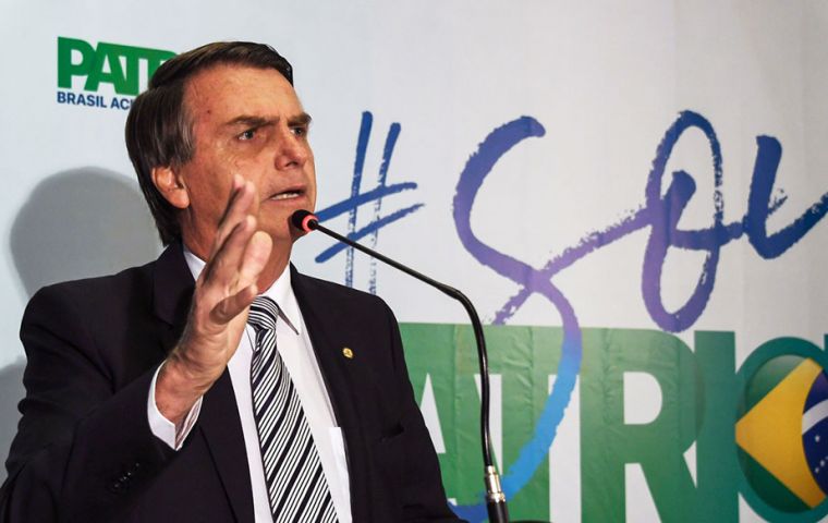 According to the latest medical reports Bolsonaro should be ready to retake campaign activities a week before the presidential election on October 7 