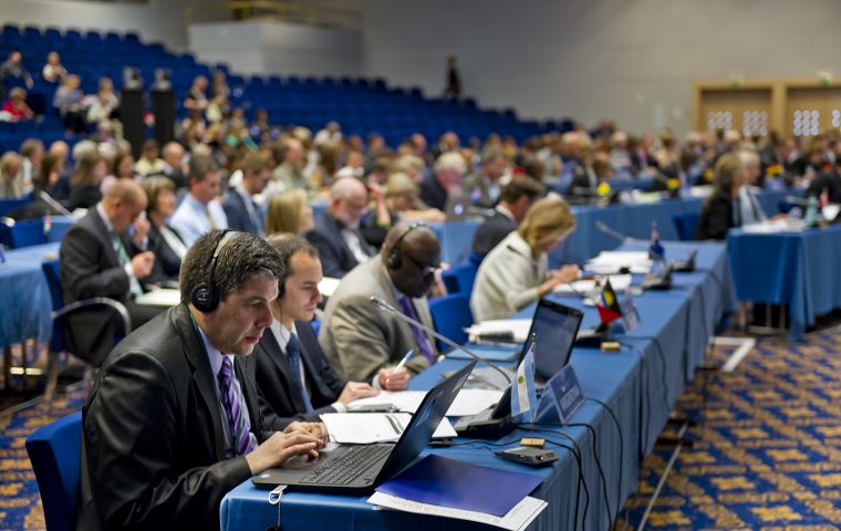 Tokyo heads into the biennial meeting as chair of the 88-nation body determined to shake-up what it says is a dysfunctional organization mired in dispute