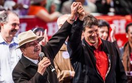 Lula spent Monday in his prison cell with his lawyers and Fernando Haddad, who is the vice presidential candidate on PT's  ticket and is Lula's choice to replace him