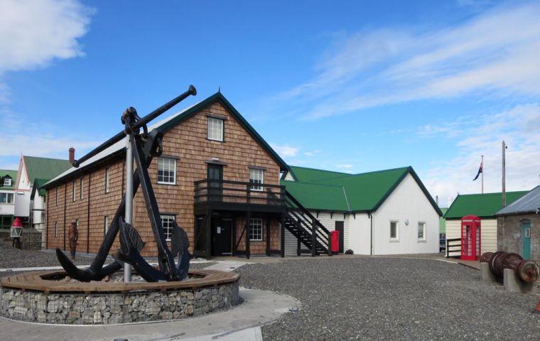 TripAdvisor awarded Traveler's Choice Award to the Falklands Historic Dockyard Museum  