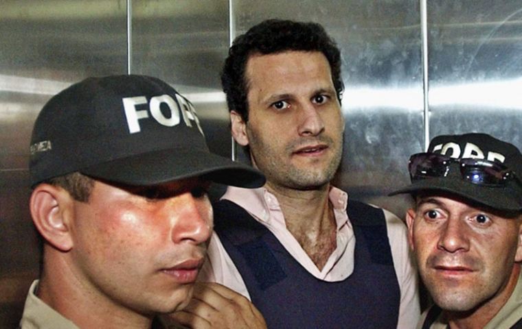 Assad Ahmad Barakat, 51, was arrested on Brazil's three-way border with Argentina and Paraguay, Ciudad del Este, close to the world-renown Iguazu Falls