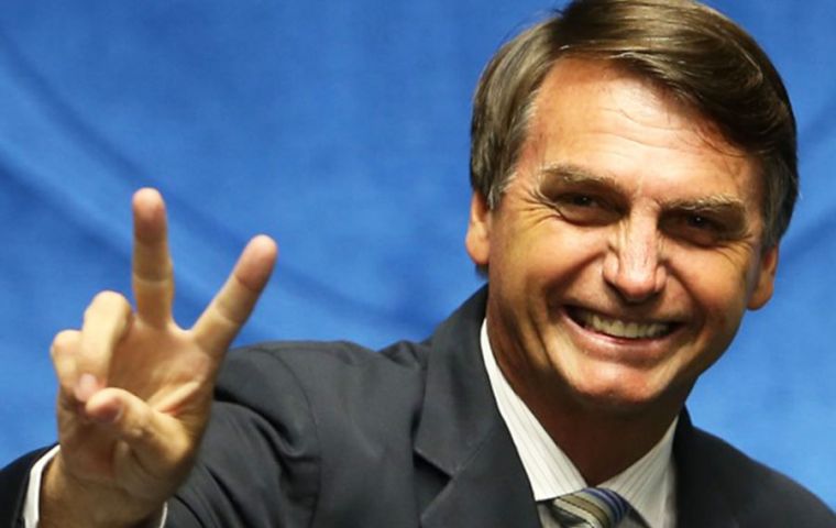 Bolsonaro held steady at 28% of voter approval in the first round as compared to the same Ibope poll released last week