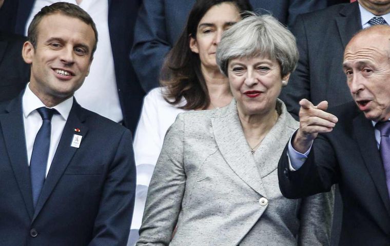 UK PM Theresa May said the decision is for the football associations to make. If they decide to go forward, they can count on this government's full support.”