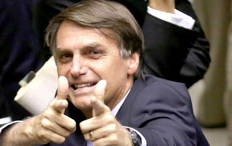 Controversial Bolsonaro was released from hospital on Saturday after being stabbed and seriously wounded by a left-wing activist in a rally on 6 September