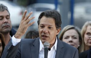 Fernando Haddad, is offering “an end to privatization” and intends to “increase employment” and “battle tax dodging” in order to balance the public books