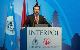The French Interior ministry said Interpol chief Meng Hongwei left Lyon, where Interpol is based, and arrived in China at the end of September