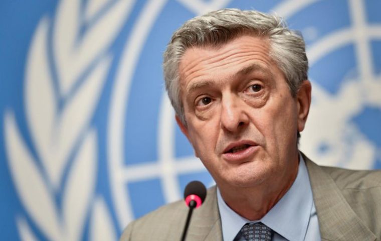 “Being here symbolizes the will of the international community to be close to Colombia in this very important effort to respond to a monumental crisis,” told Grandi.